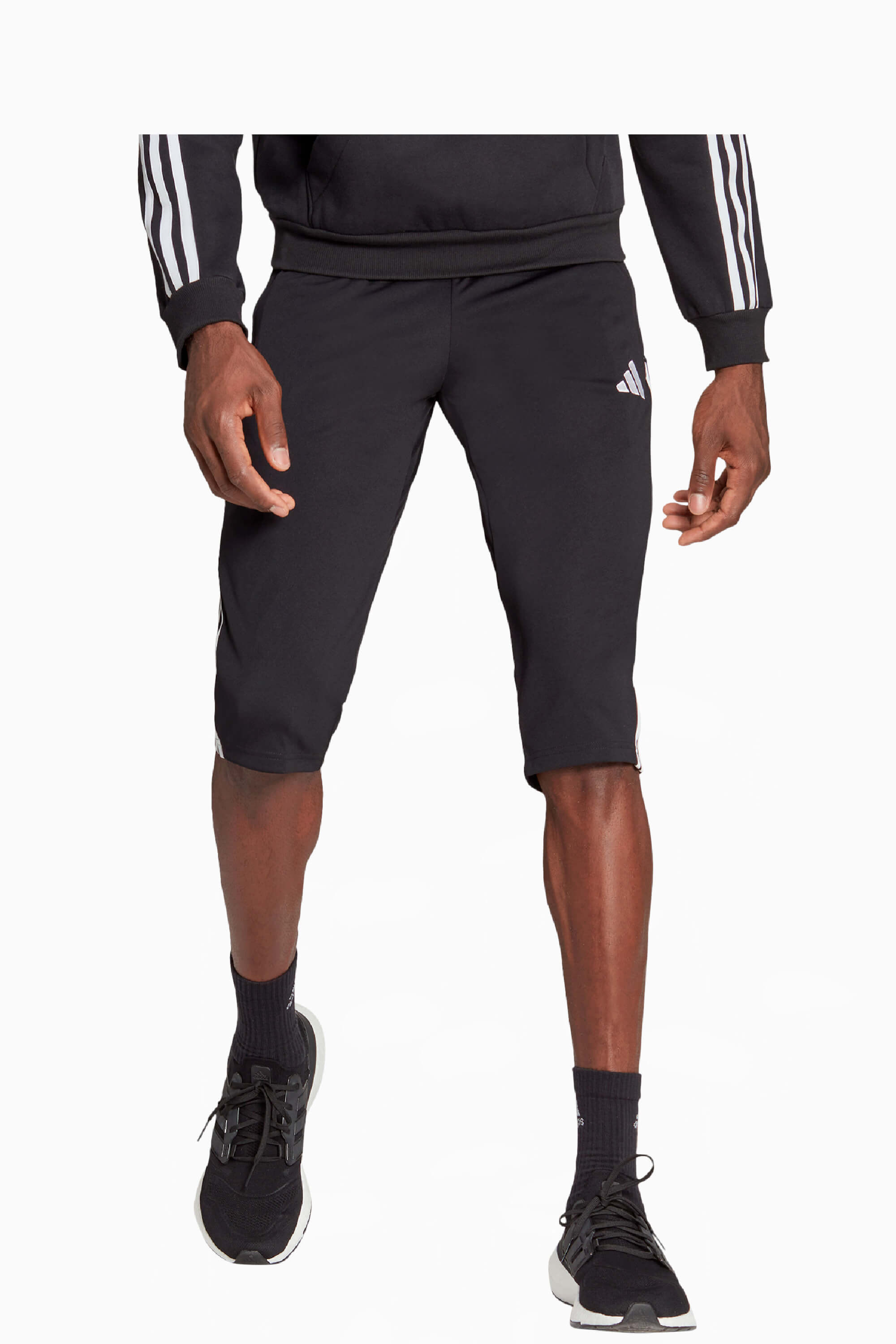 Spodnie adidas Tiro 23 League 3/4 - Czarny