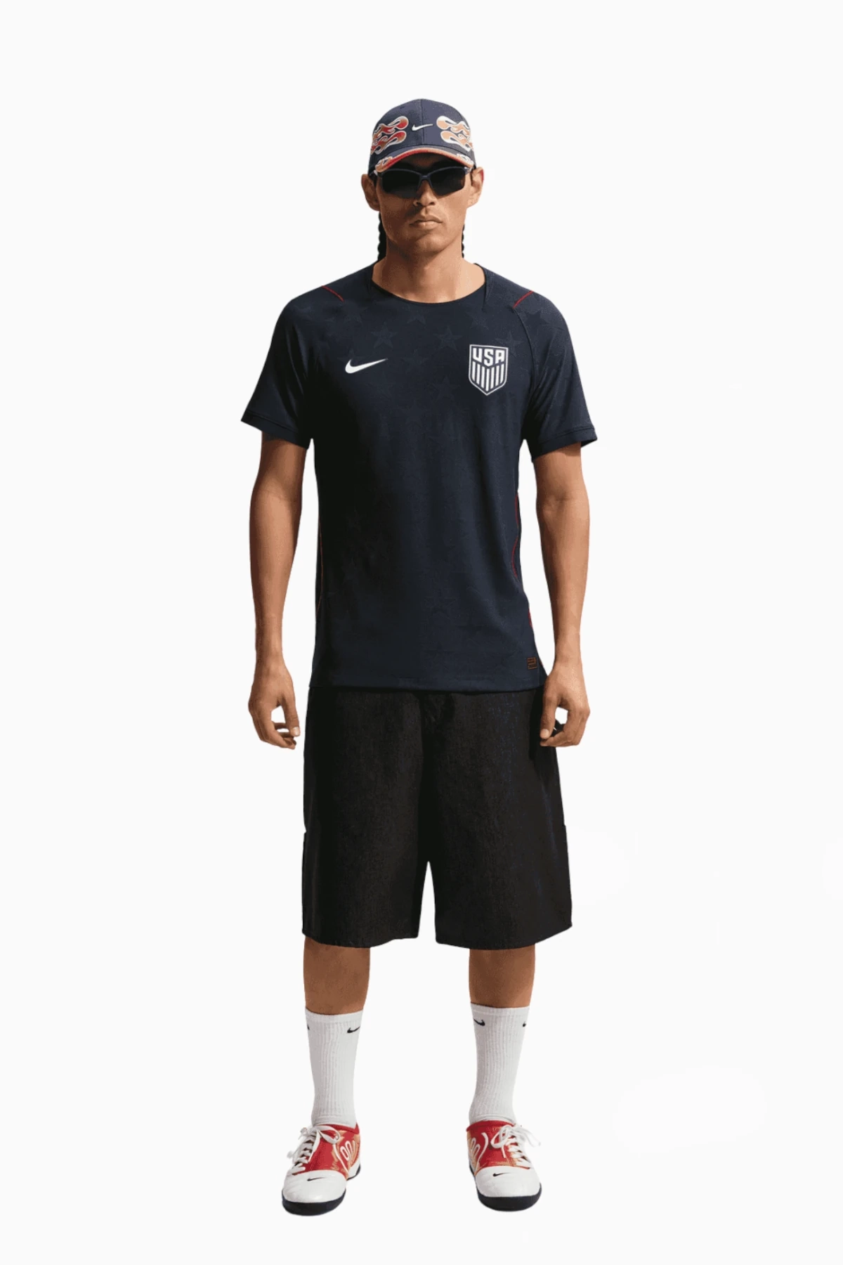 Koszulka Reprezentacji USA Nike 2026 Wyjazdowa Match - Granatowy