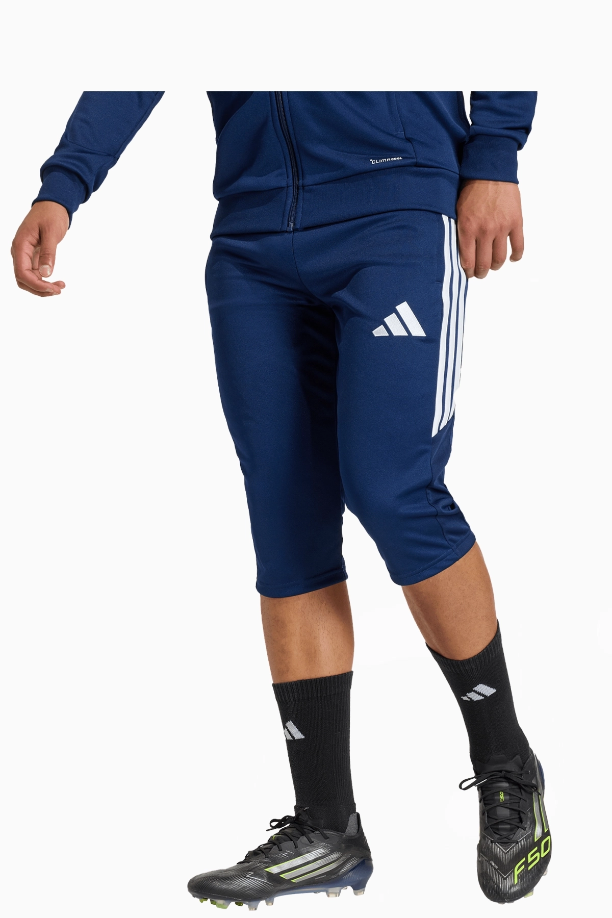 Spodnie adidas Tiro 26 League 3/4 - Granatowy
