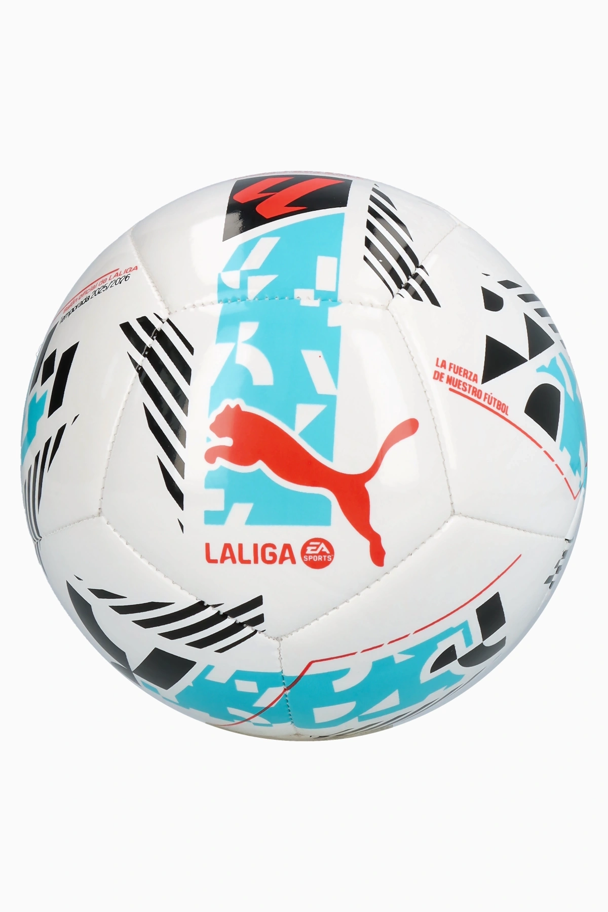 Piłka Puma Orbita La Liga 1 rozmiar 1/Mini - Biały