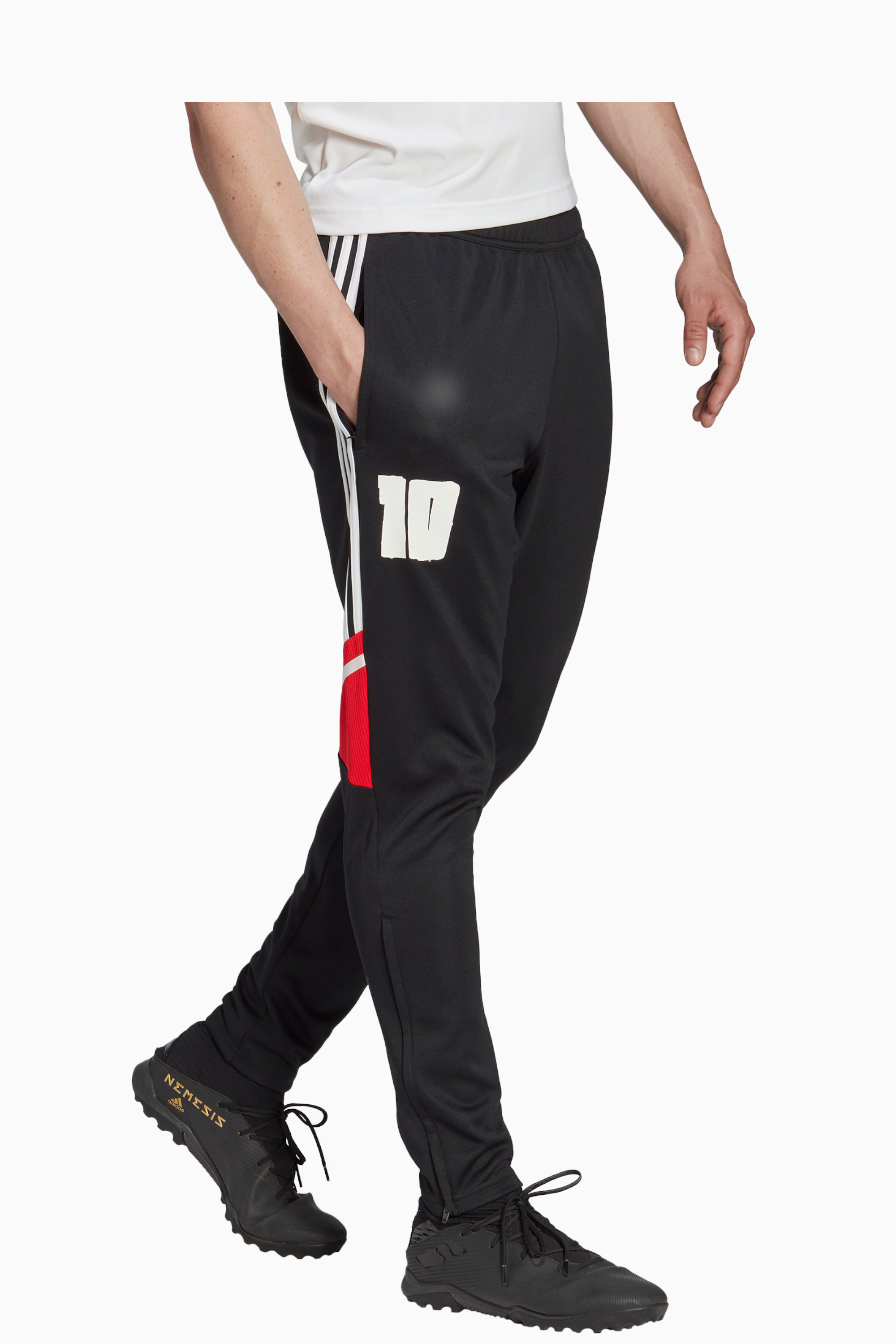 Spodnie adidas Messi Track - Czarny