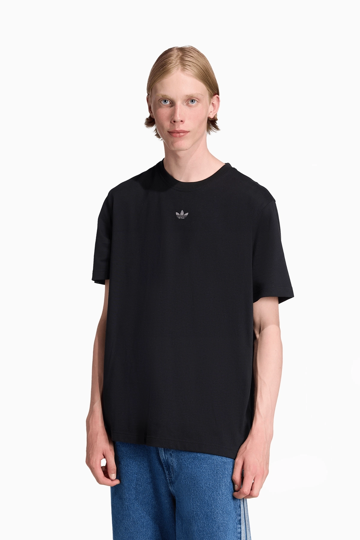 Koszulka adidas Face Graphic Tee - Czarny