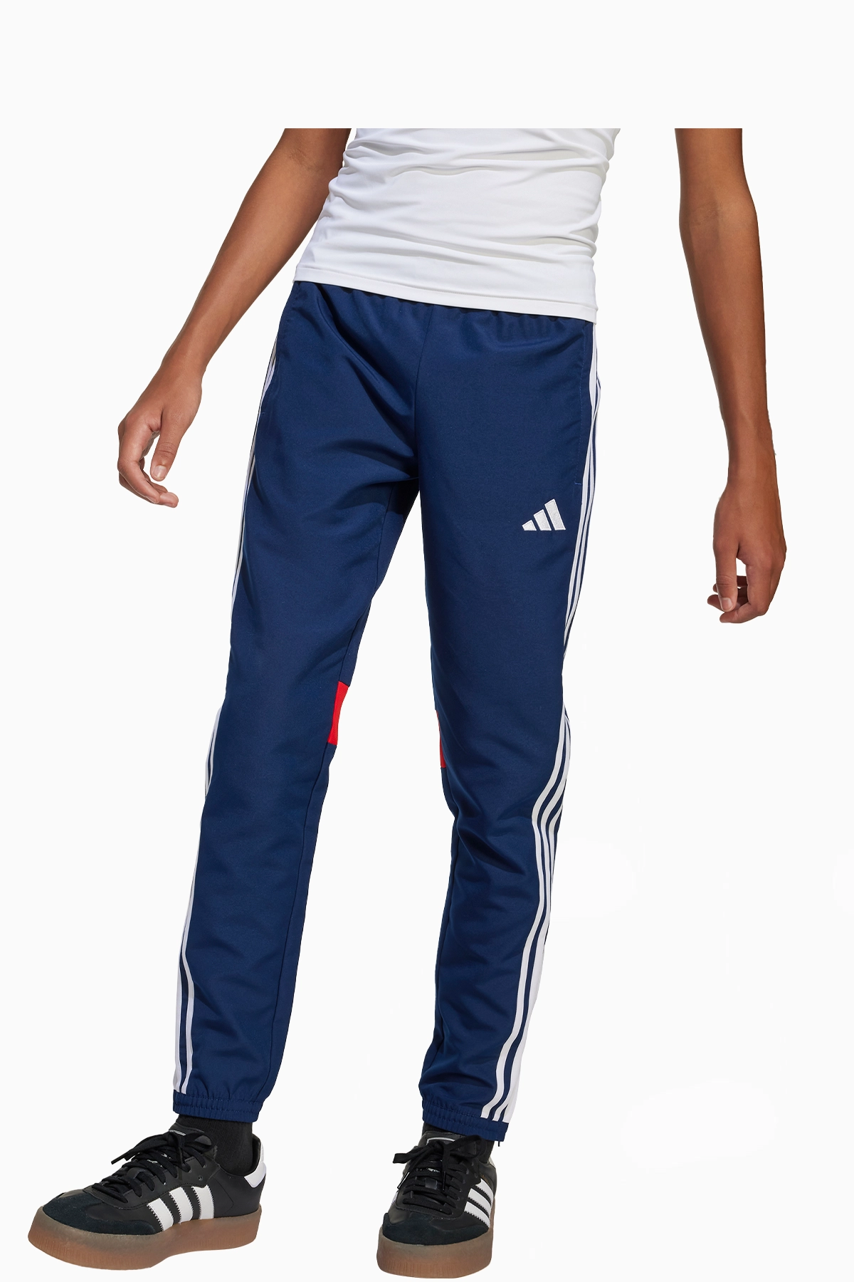 Spodnie adidas Tiro 25 Woven Junior - Granatowy