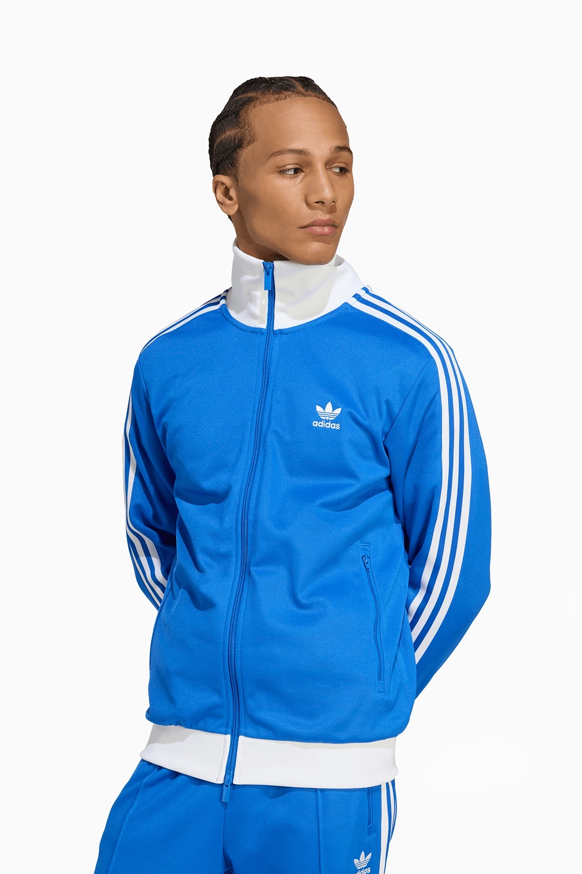 Bluza adidas Adicolor Classics Beckenbauer - Niebieski