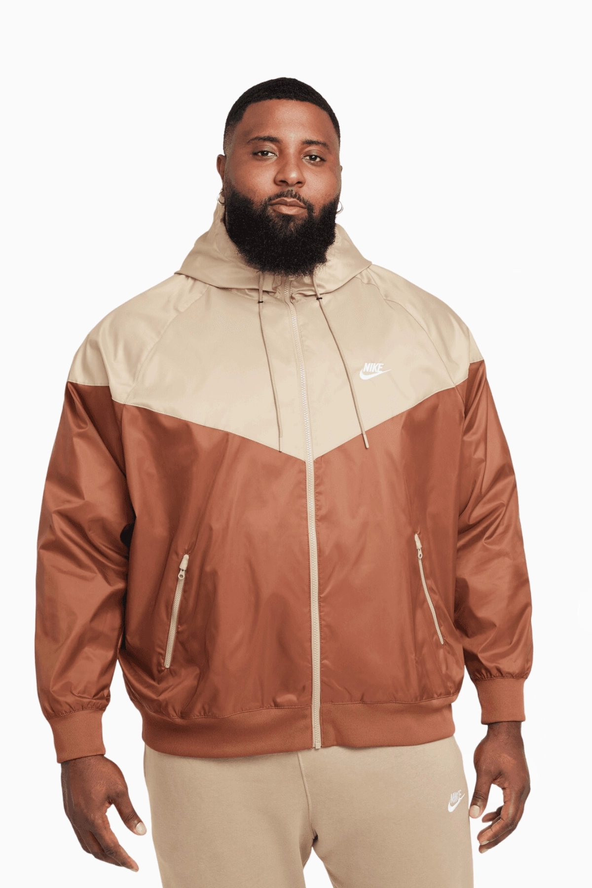 Kurtka Nike Sportswear Windrunner - Brązowy