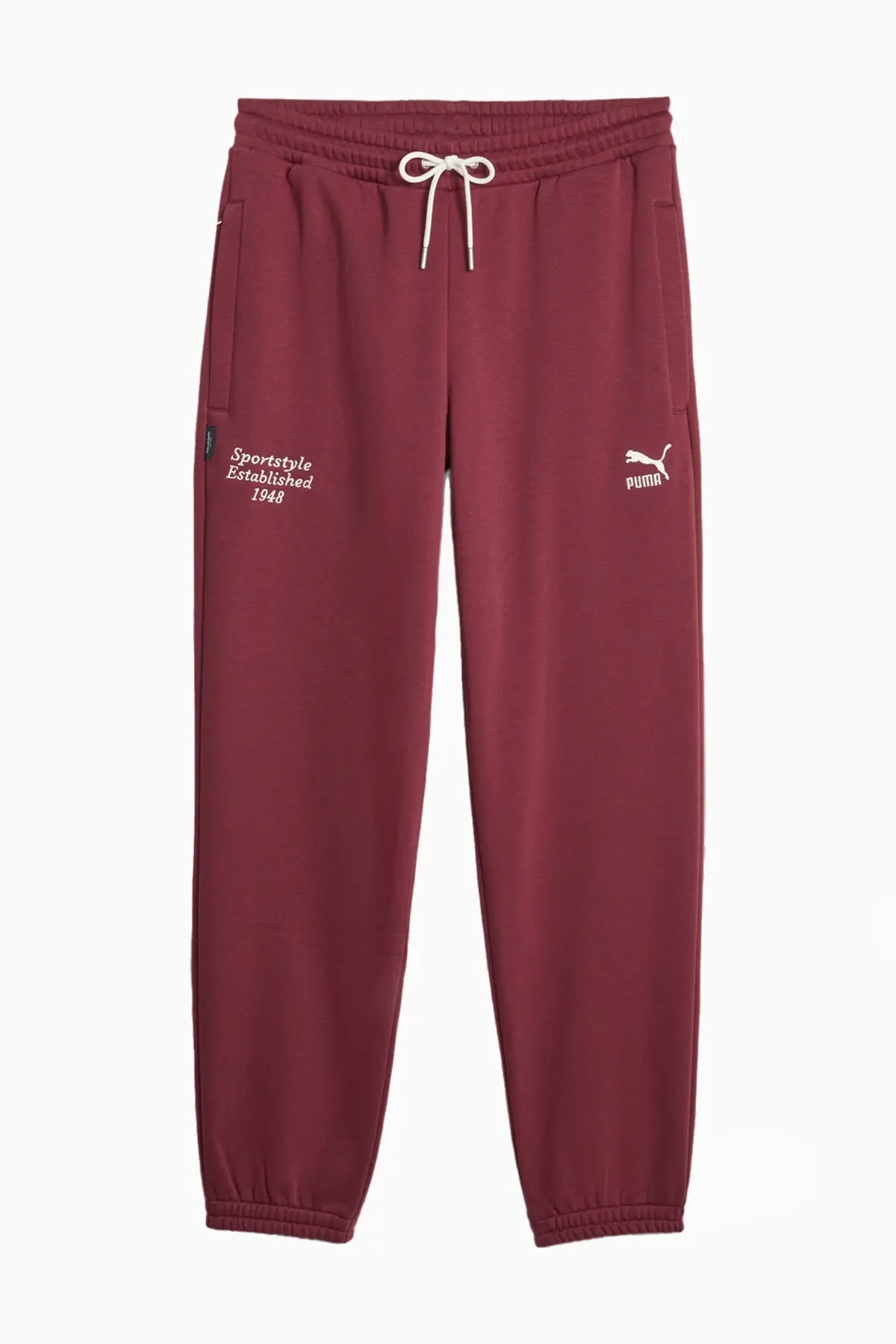 Spodnie Puma Team - Bordowy