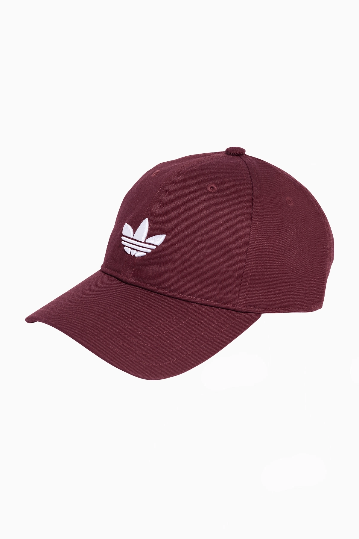 Czapka adidas Adicolor Classic Trefoil Baseball - Bordowy