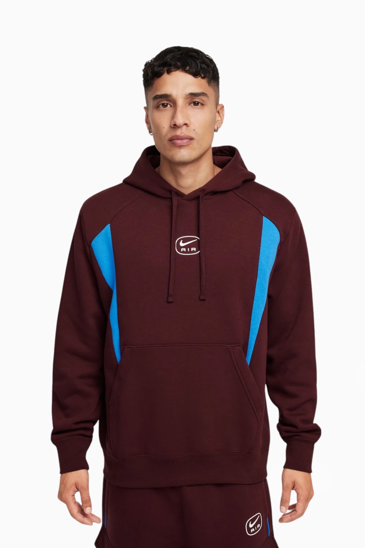 Bluza z kapturem Nike Air - Bordowy