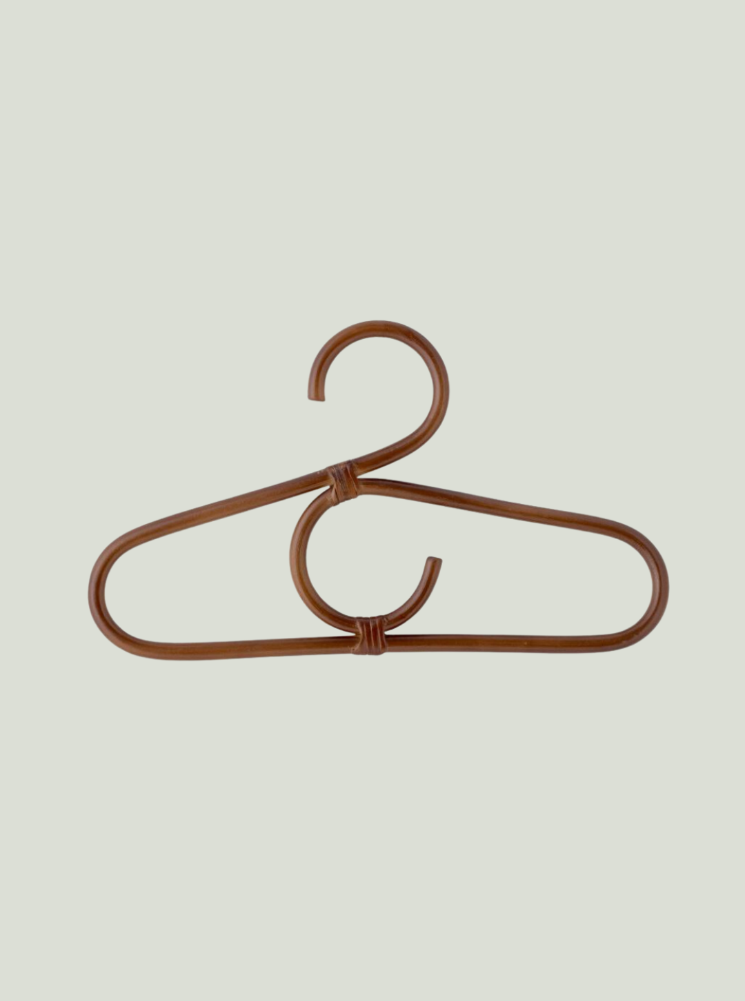 Wieszak Aranya, brązowy, rattan Bloomingville MINI