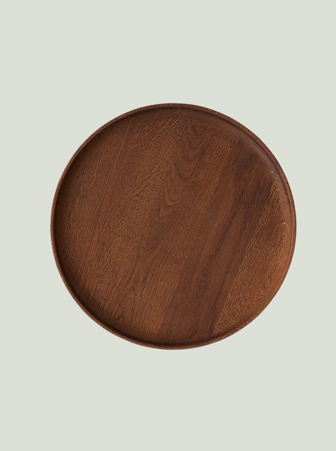 Dębowa Okrągła Taca Inka Dark - Duża OYOY Living