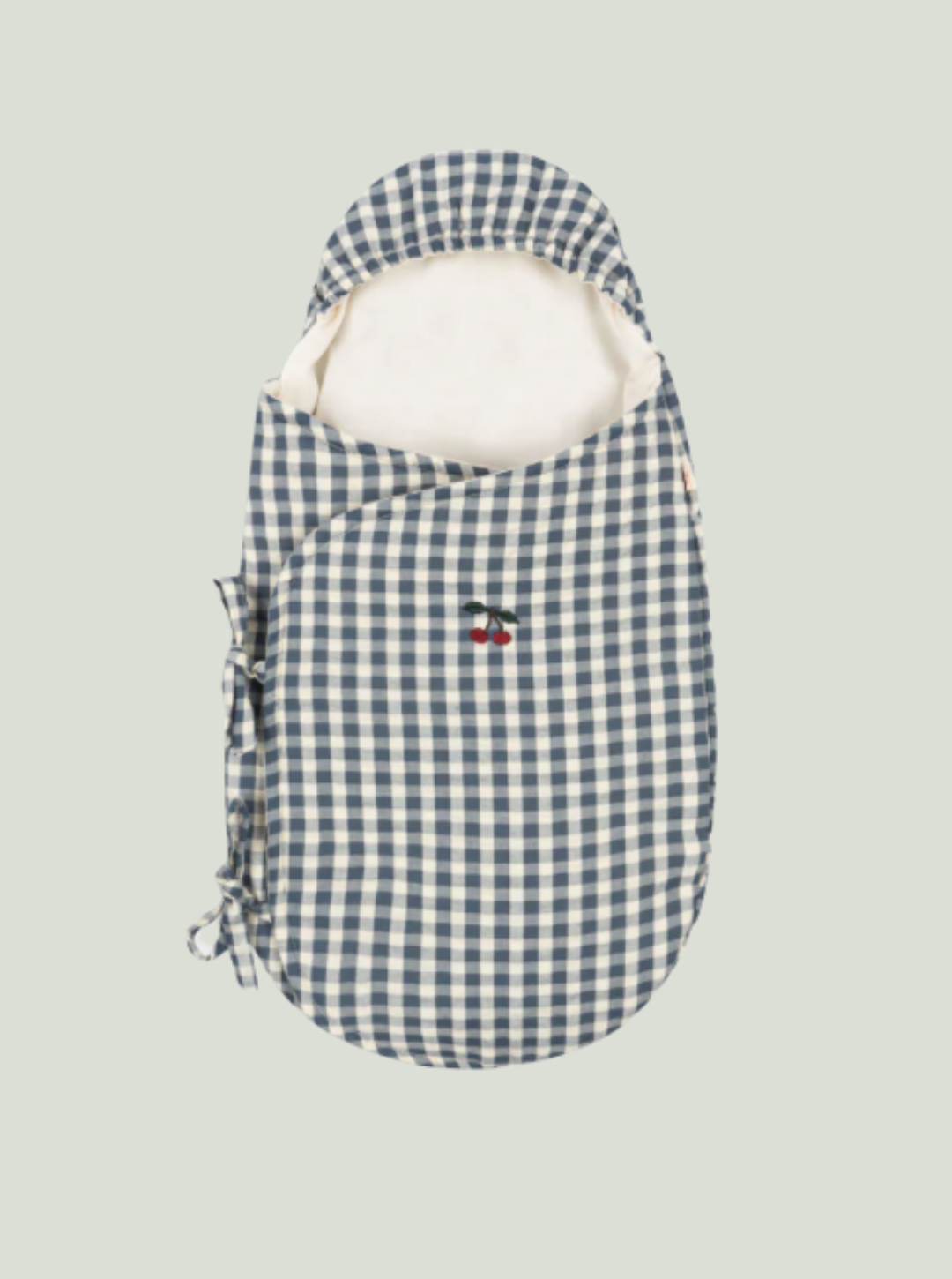 Śpiworek dla laki BLUE CHECK Konges Sløjd