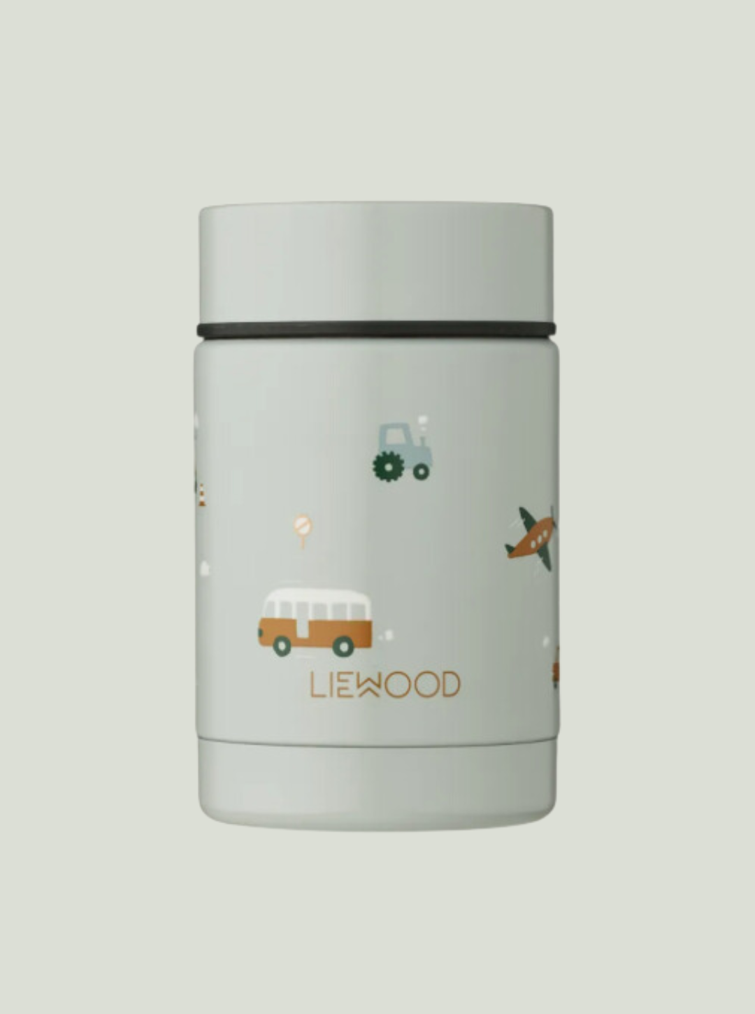 Termos NADJA FOOD JAR 250 ML Vehicles/dove blue mix LIEWOOD