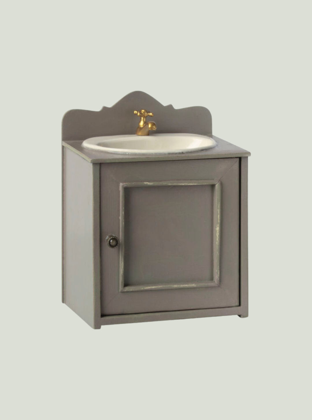 MAILEG Akcesoria dla lalek, umywalka 14,5 cm - MINIATURE BATHROOM SINK