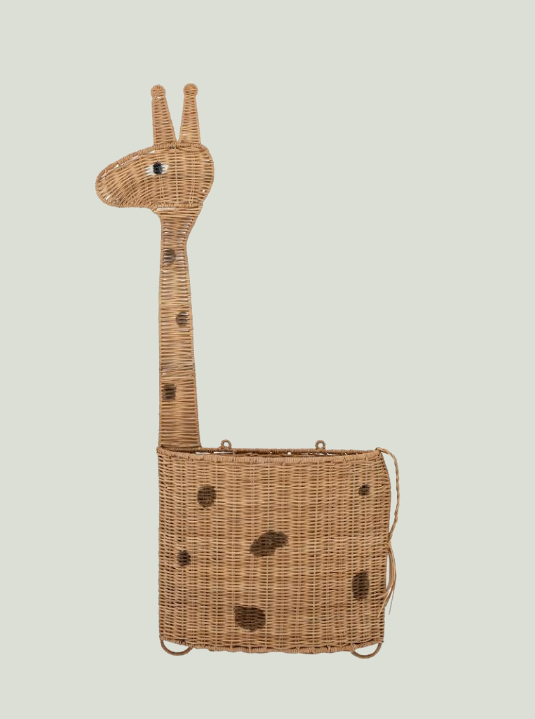 Kosz ścienny Philine, natura, rattan Bloomingville MINI