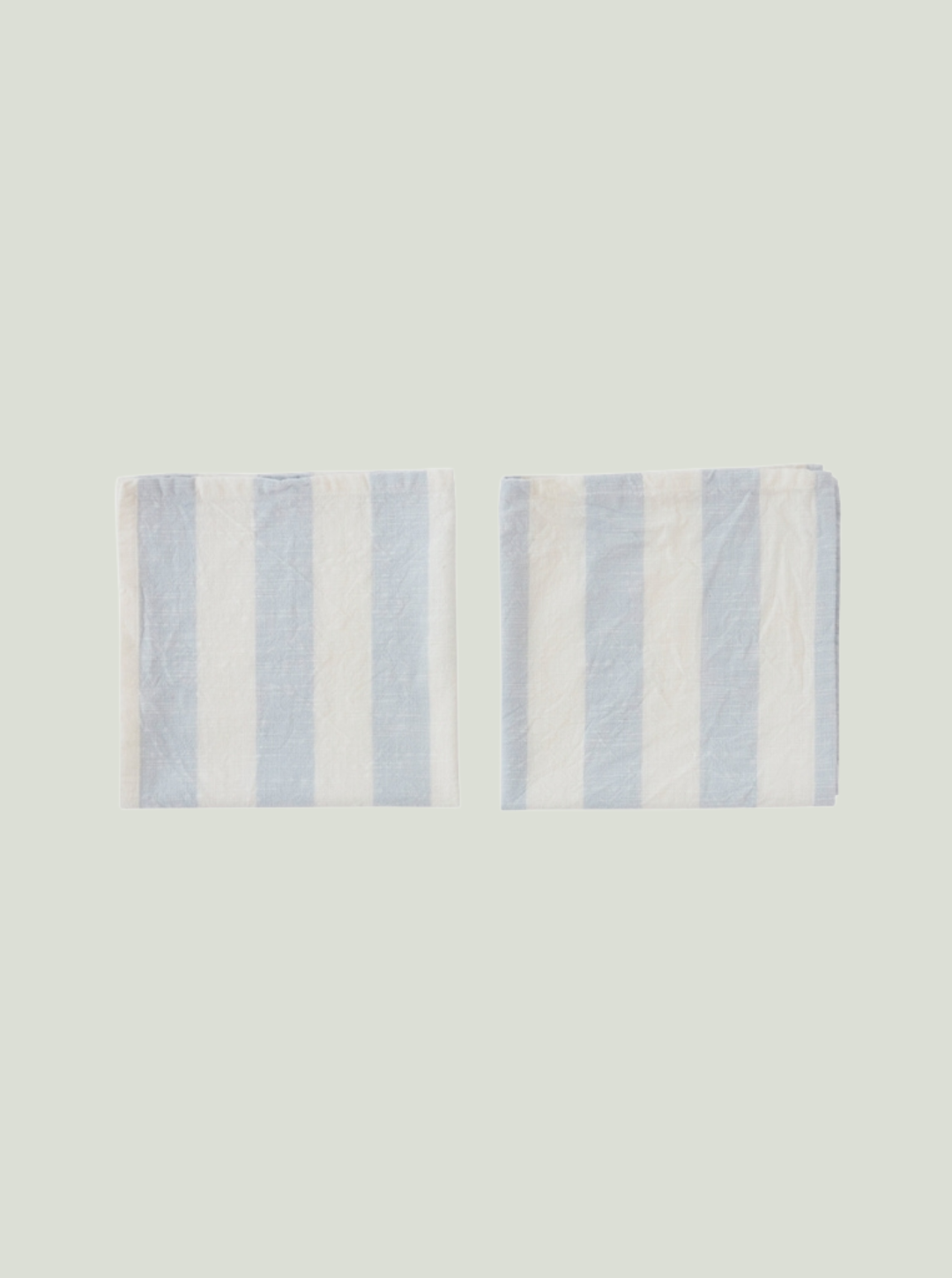 Serwetki Striped Napkin Ice Blue OYOY zestaw 2 sztuk