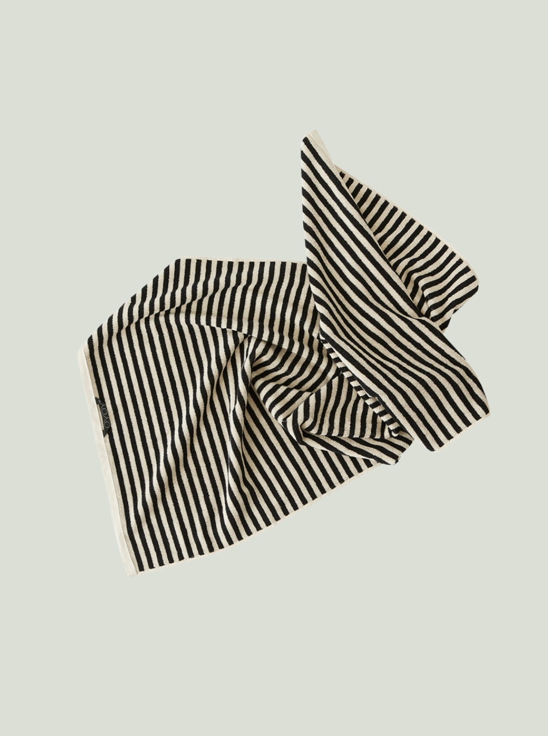 Ręcznik Raita Clay / Black - 70x140 cm OYOY Living