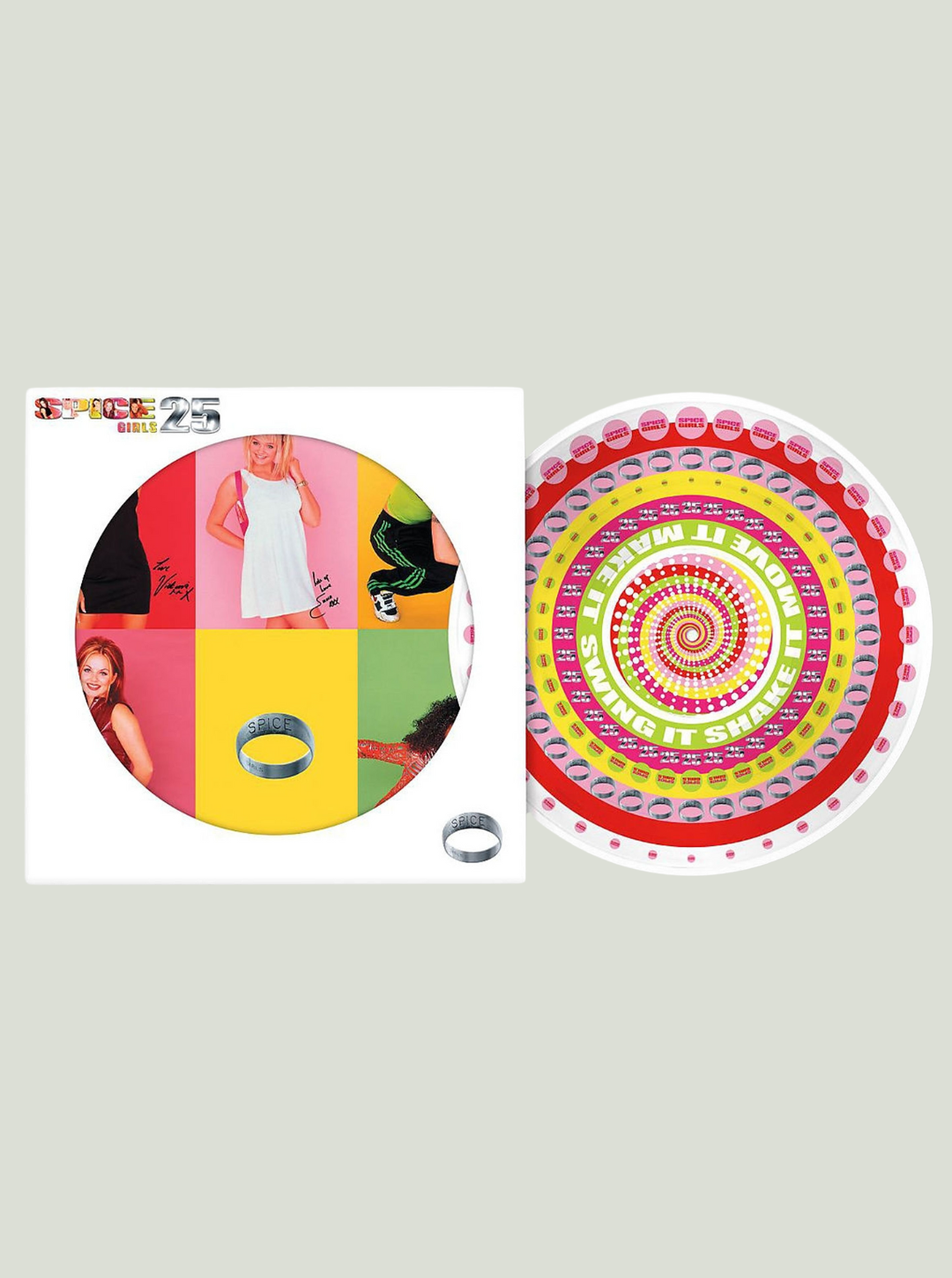 Płyta winylowa Spice Girls - Spice (Limited 25th Anniversary Edition) (Picture Disc Zoetrope Vinyl)
