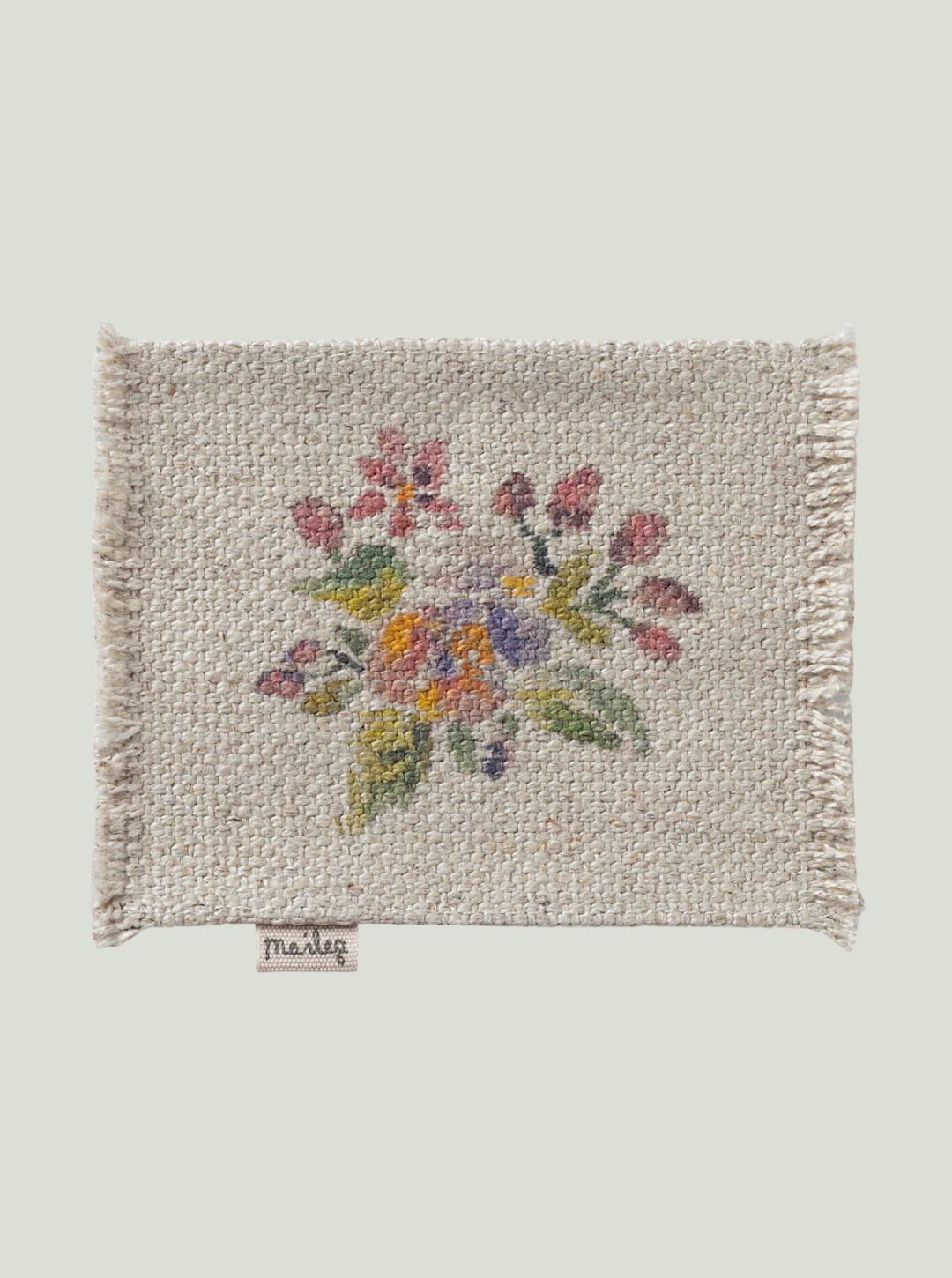 MAILEG Miniaturowy dywanik, flowers - mały