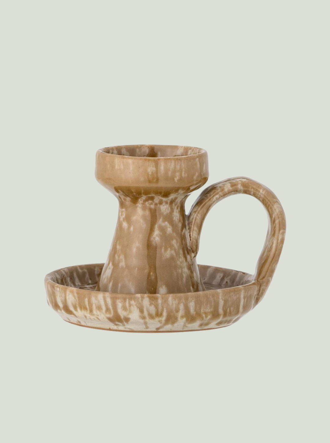 Świecznik Sayeda Brown kamionka BLOOMINGVILLE