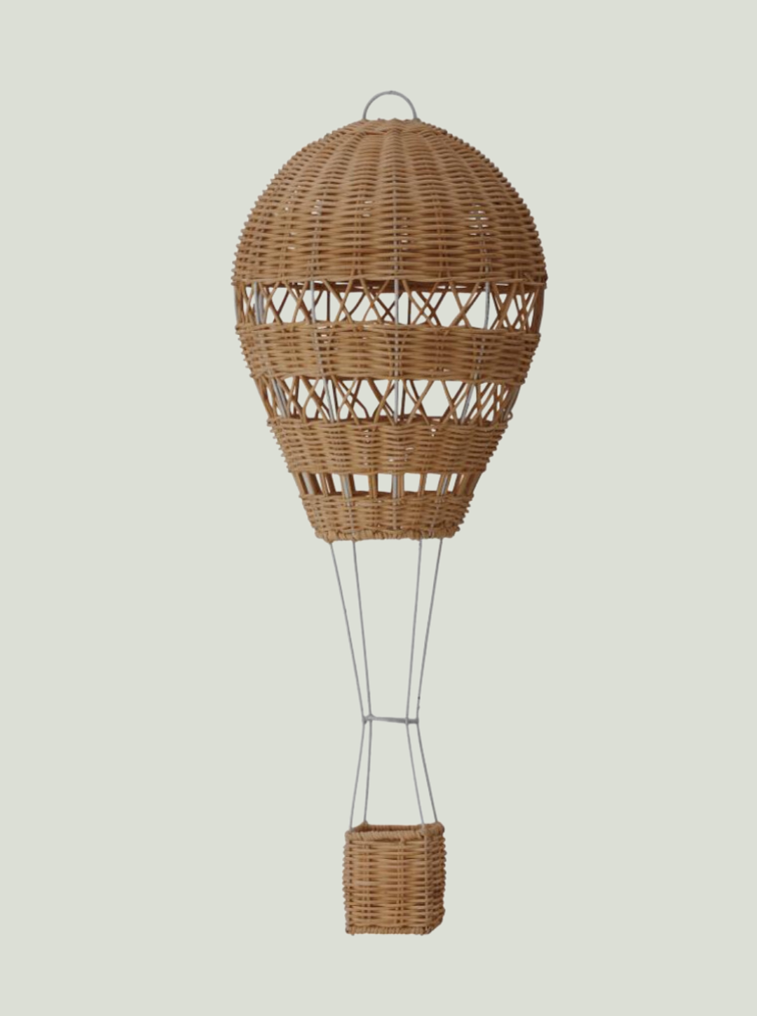 Ozdoba Huggi Mobile, Brązowy, Rattan Bloomingville MINI