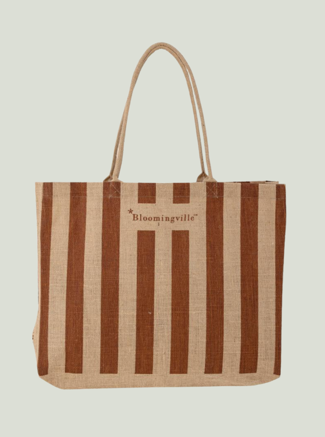 Torba na zakupy Bergamo, brązowa, juta Bloomingville