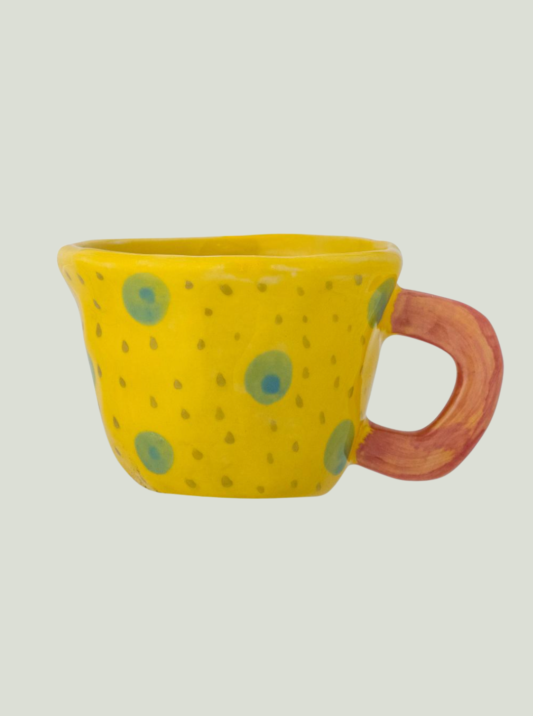 Kubek Nini Cup, żółty, kamionka Bloomingville MINI