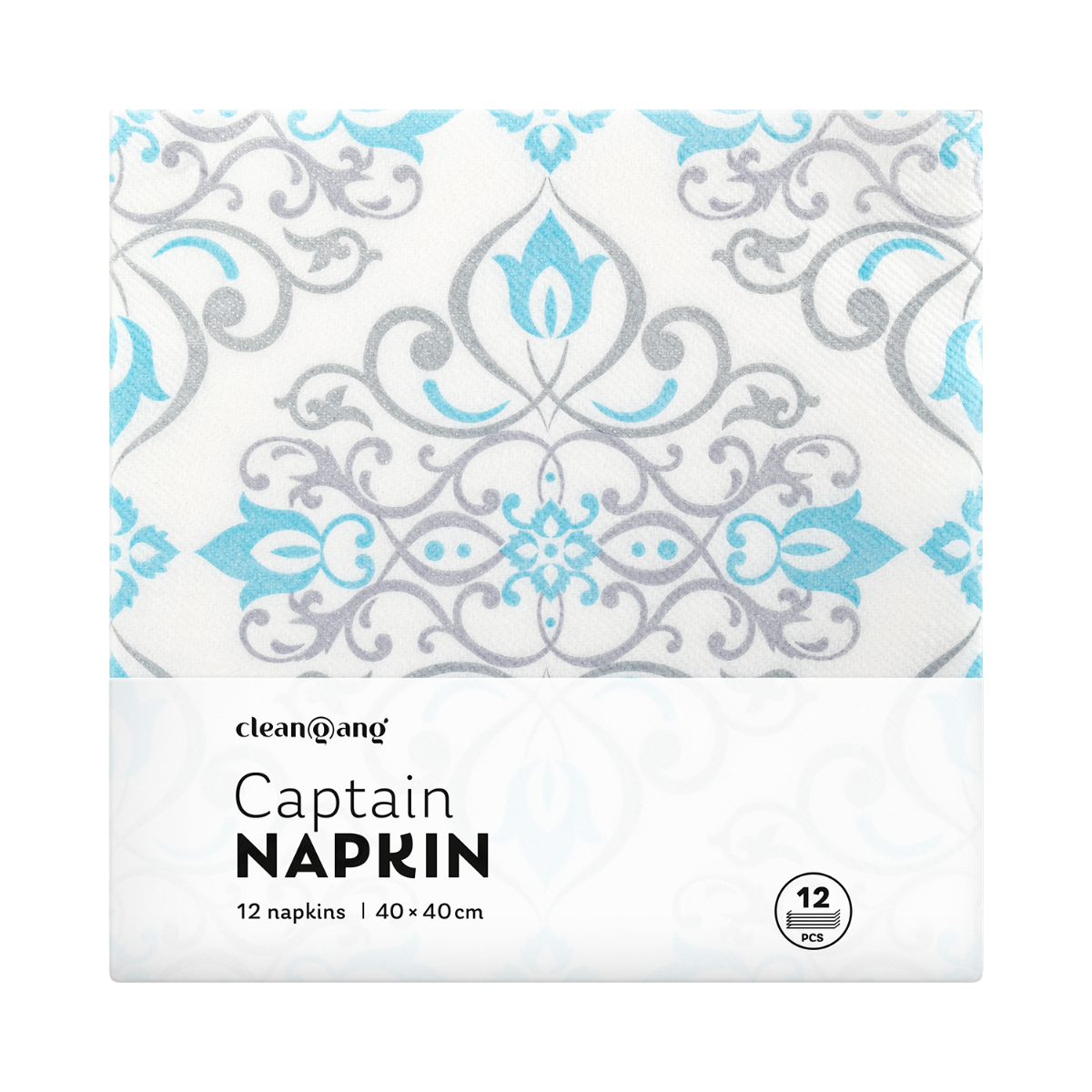 serwetki airlaid, azulejo, 12 szt.