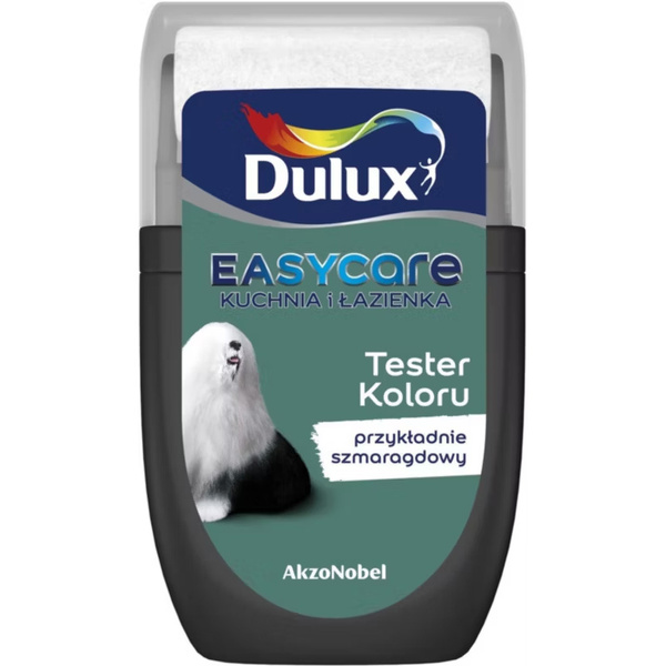Farba Dulux EasyCare Kuchnia i Łazienka Przykładnie szmaragdowy 30ml