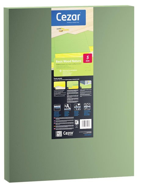 Podkład podłogowy Basic Wood Nature 5mm