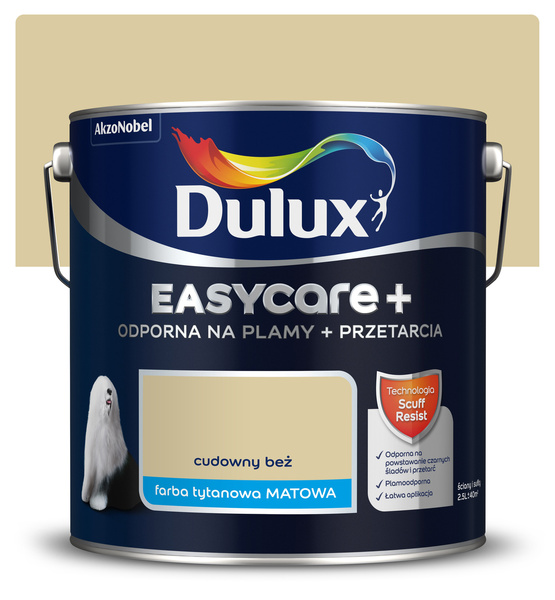 Dulux Easycare Plus 2,5l Cudowny beż