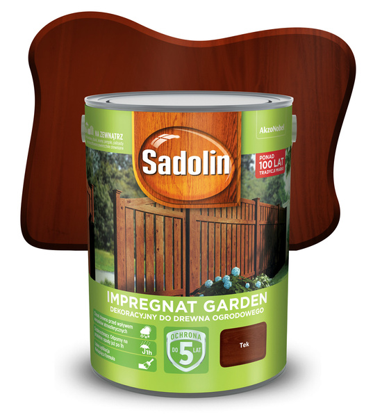 Impregnat do drewna Sadolin Garden 5l Tek