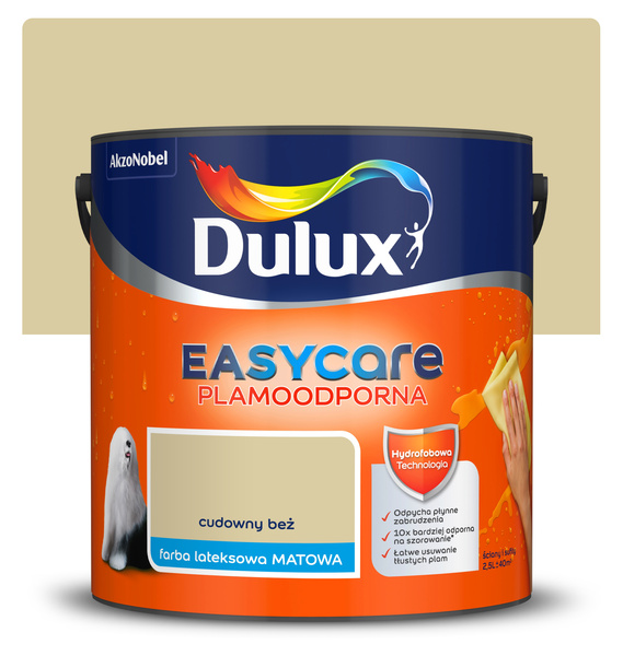 Farba Easycare Cudowny beż 2,5L Dulux