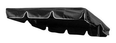 Daszek na huśtawkę baldachim 163x110cm antracyt