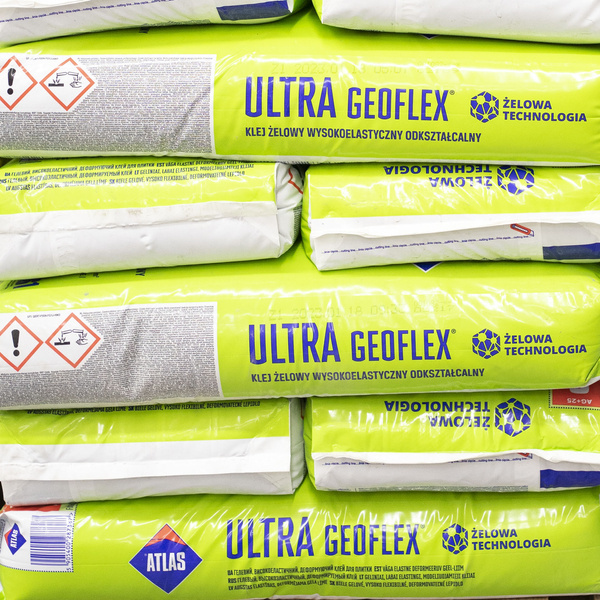 Wysokoelastyczny klej żelowy Geoflex Ultra 25kg