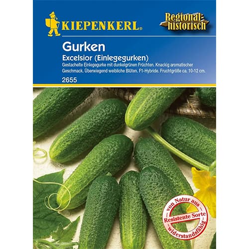 1 ob, Okurka Excelsior F1 - : Monžstvo balíkov: 1 ob