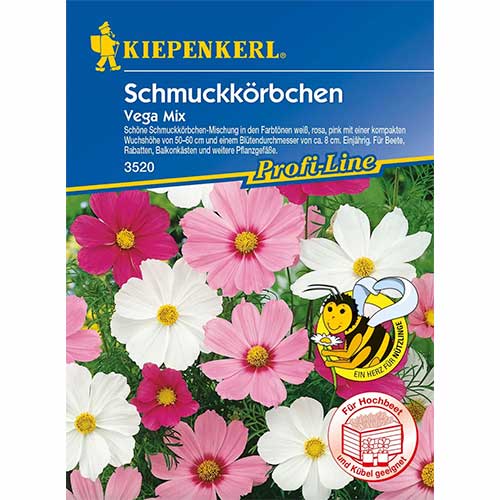 1 szt, Schmuckkörbchen Vega Mix - Samen: Ilość w opakowaniu: 1 Stück