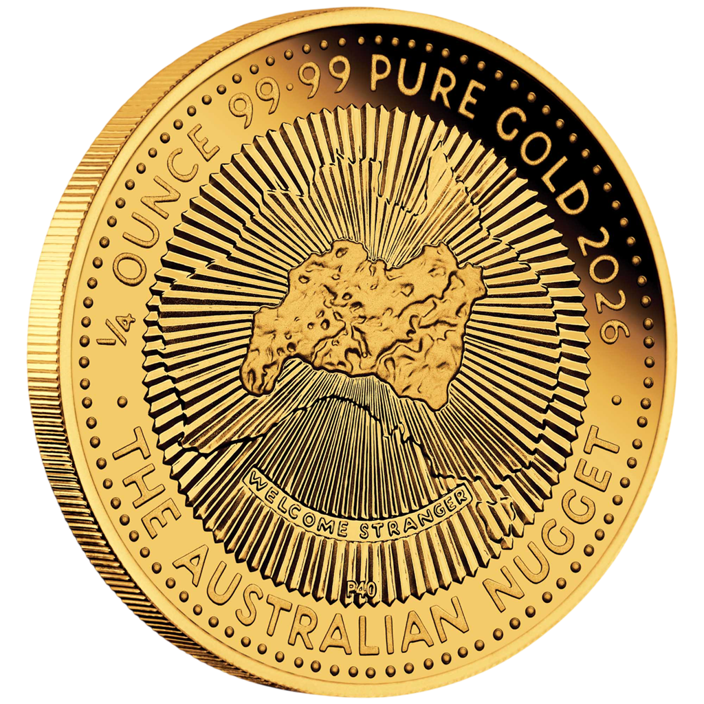 Złota moneta Samorodek 40. rocznica 1/4 uncji - wysyłka 24 h! - Mennica Skarbowa