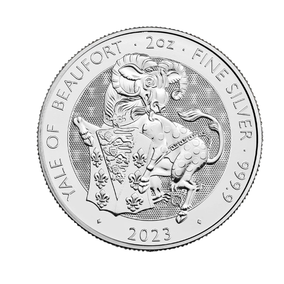Srebrna moneta Bestie Tudorów: Yale Beaufortów 2 uncje - wysyłka 24 h! - Mennica Skarbowa