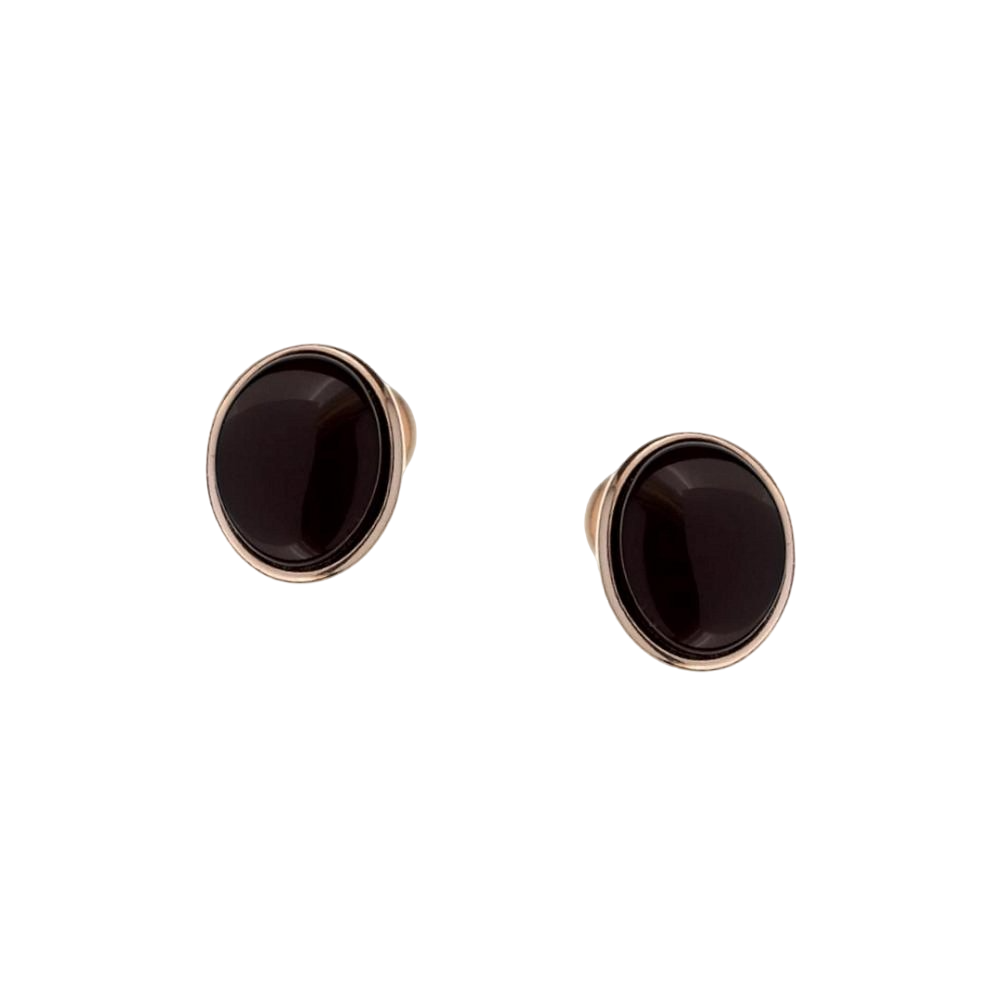 Kolczyki srebrne wiśniowy bursztyn - wysyłka 24 h! - Mennica Skarbowa