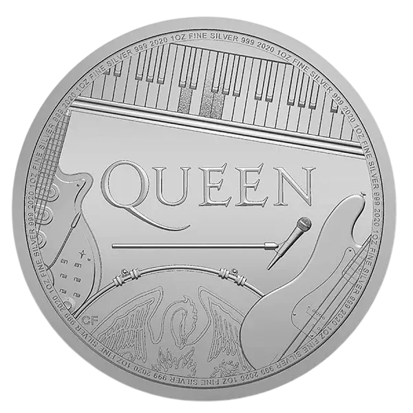 Srebrna moneta Legendy Muzyki: Queen 1 uncja srebra - wysyłka 24 h! - Mennica Skarbowa