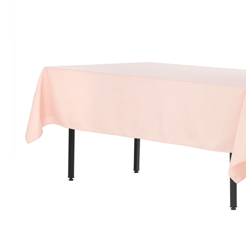 Obrus plamoodporny na stół bankietowy 280x170cm pudrowy róż