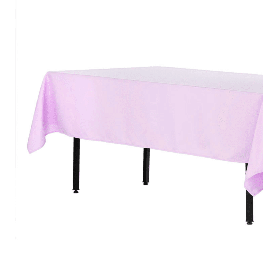 Obrus plamoodporny na stół bankietowy 280x170 cm Lawendowy