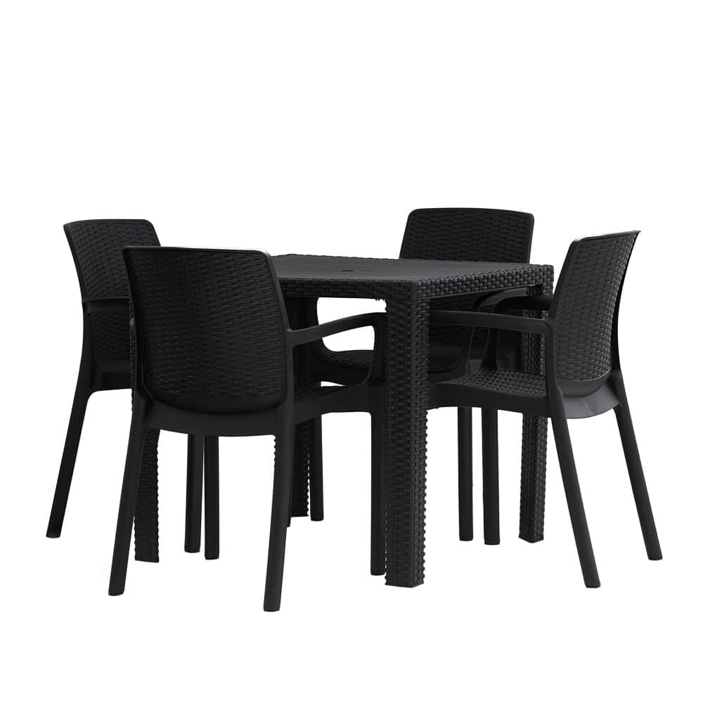 Zestaw mebli ogrodowych Riviera - imitacja rattanu