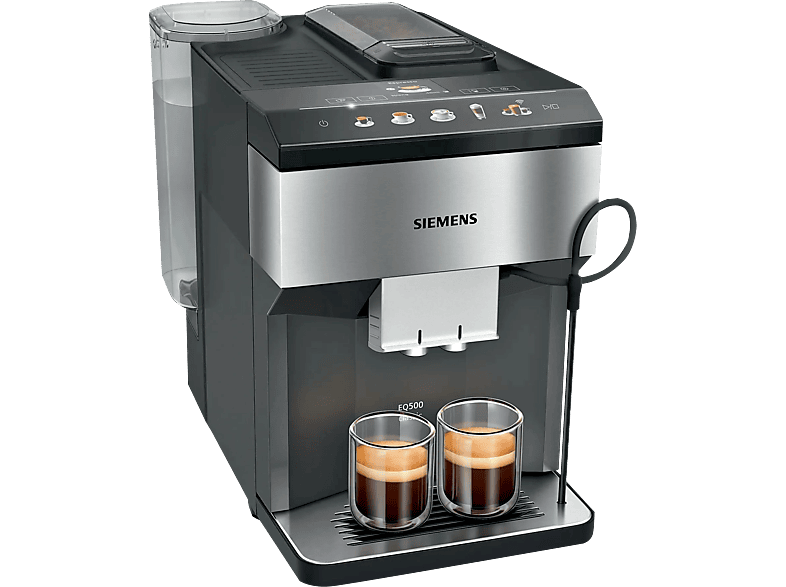 Ekspres ciśnieniowy SIEMENS TP516RX3 EQ500 Srebrno-czarny