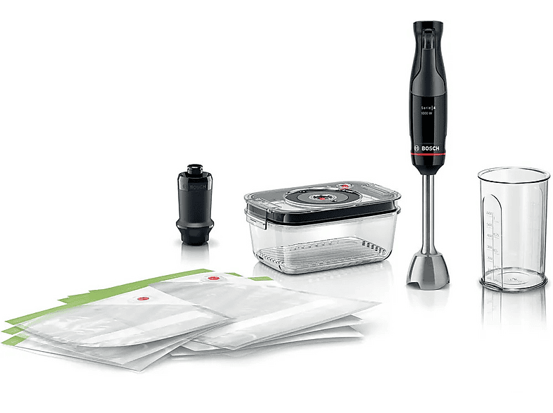 Blender ręczny BOSCH MSM4B6V2 Serie 4 ErgoMaster Czarny 1000 W