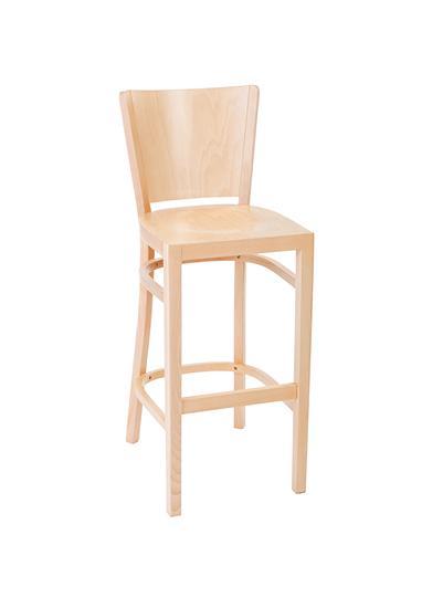 Hoker drewniany bukowy emaliowany Paged ( H-0027 )