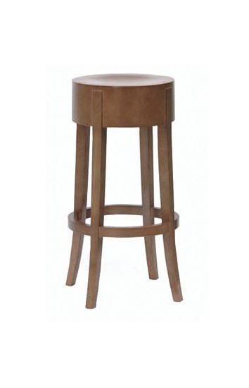 Taboret drewniany bukowy emaliowany Paged ( C-4076 )