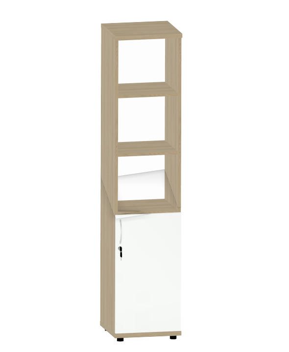 HEBE TS523 regał lewy 40,2x40x184,1h