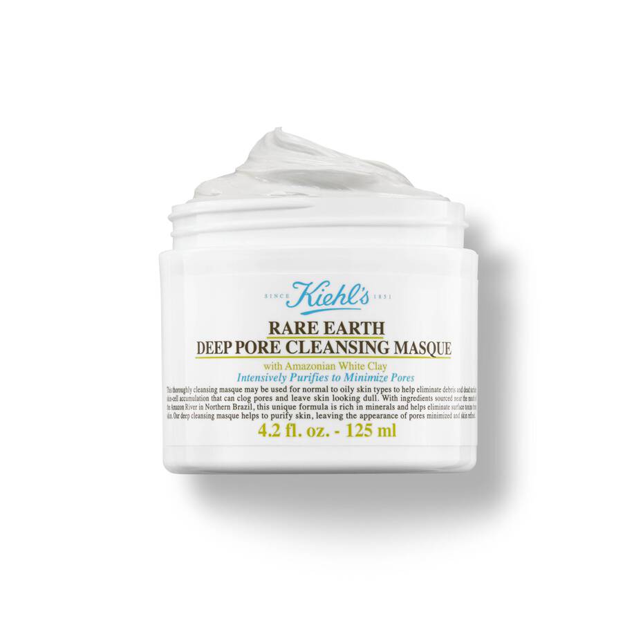 Kiehl's Rare Earth Deep Pore Cleansing Mask - Maseczka głęboko oczyszczająca pory 125 ml