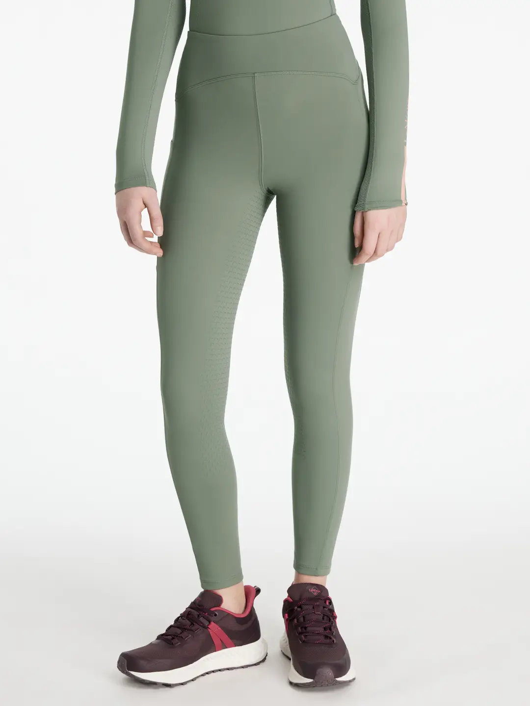 LeMieux legginsy ocieplane Nell Young Rider Rosemary